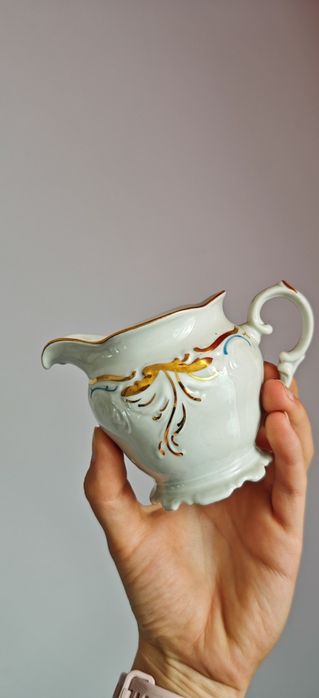 Mlecznik PRL polska porcelana