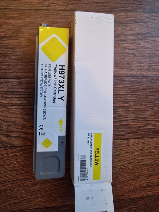 Tusz do drukarki HP 973 xlc  xly  xlm