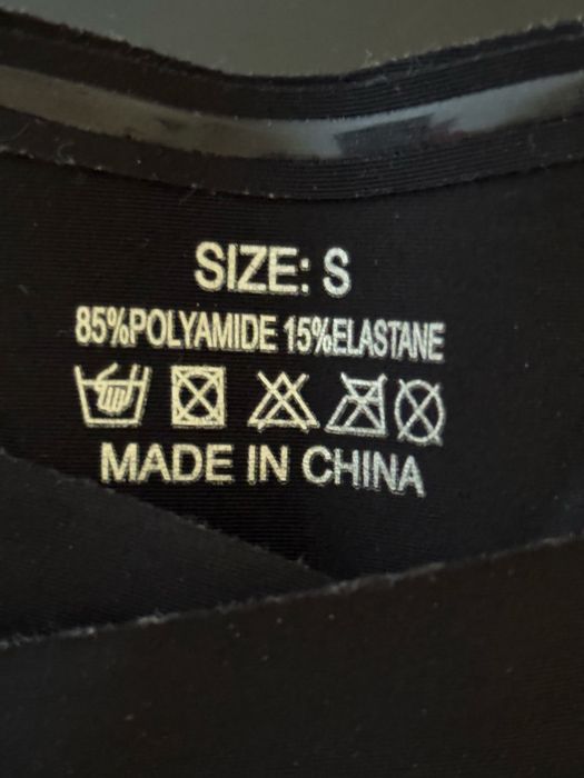 Samonośny stanik S czarny