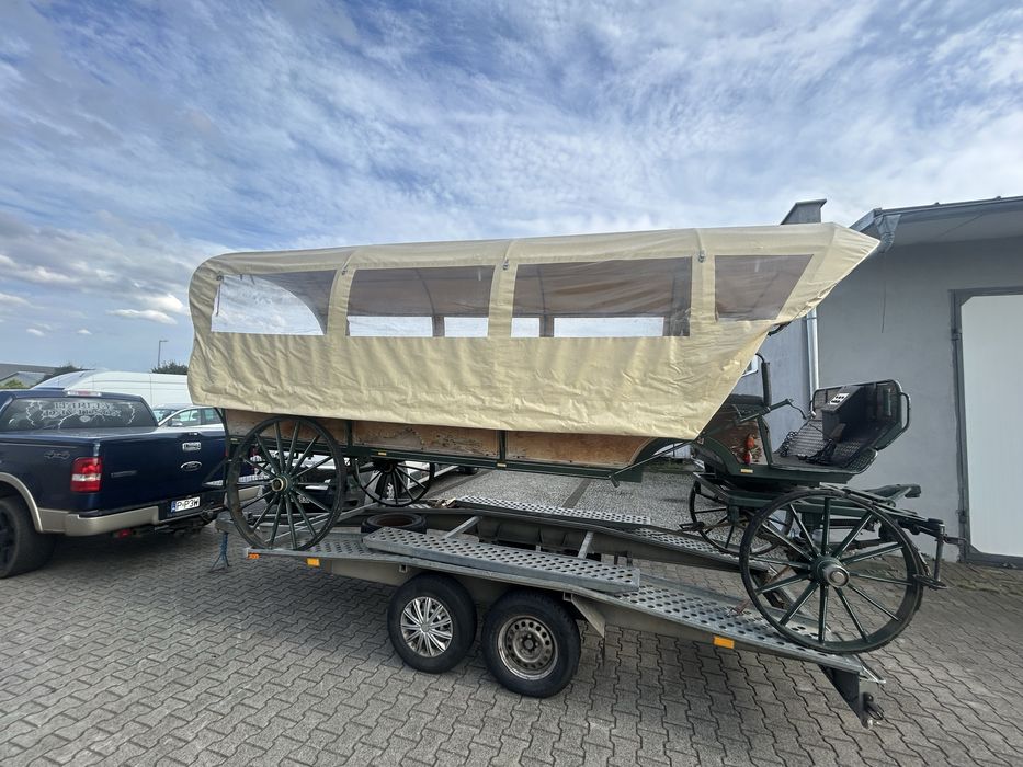 Bryczka powoz planwagen wóz