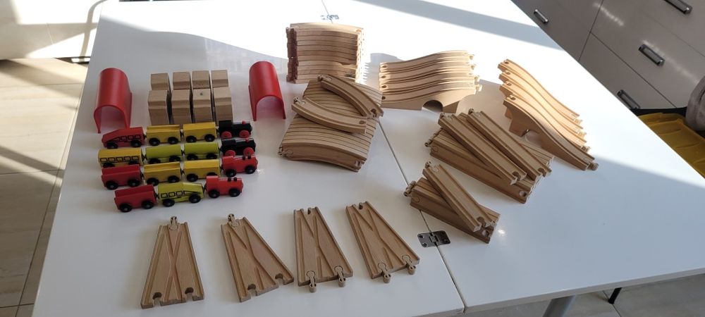 Деревянная железная дорога IKEA