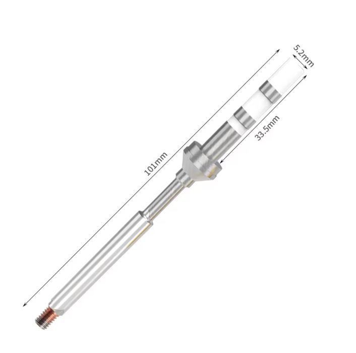 Жало TS100/TS101, насадка з термоплавом для різьбових втулок