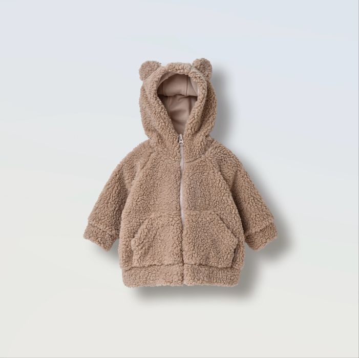 Куртка тедді на блискавці від little angel