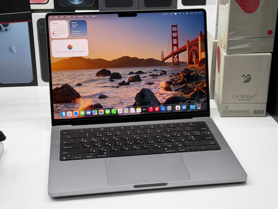 MAГAЗИН MacBook Pro 14 M3 8gb/512gb/100% Gray ГАРАНТИЯ/Trade-In/Oбмeн