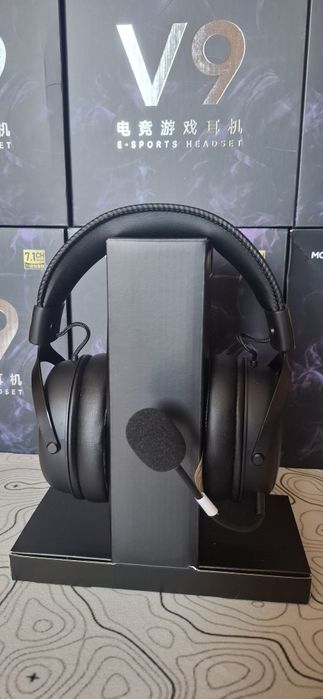 Mchose V9 Pro Black/White/Black-red НОВІ Ігрові навушники