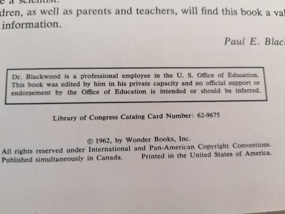 The science library, vol 3, 1962 Grosset & Dunlap new york, em Inglês