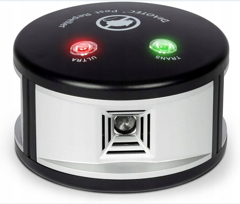 Odstraszacz Ultradźwiękowy Gryzoni Myszy Szczurów Mocny Zasięg 150 m