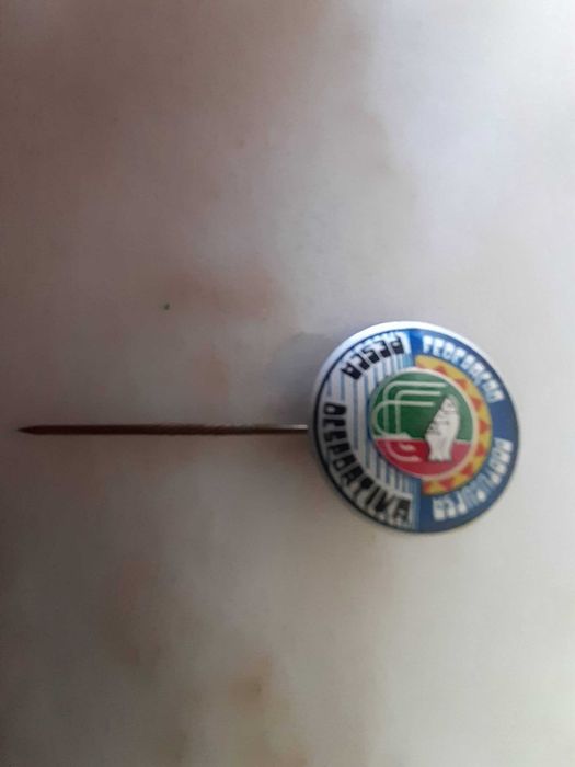 PIN Federação Portuguesa de Pesca Desportiva Anos 60, excelente estado