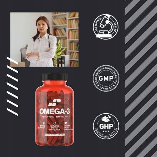 omega-3 epa dha serce mózg oczy witamina e olej rybi mp nutrition
