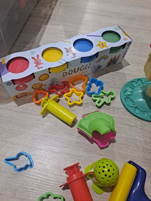 Zabawki playdoh fryzjer dinozaur