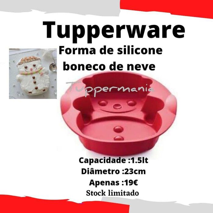 Artigos tupperware em promoção