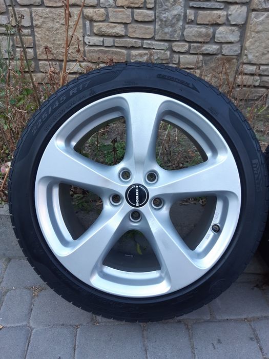 Тітани,диски,шини r17 5/110 чудовий стан!