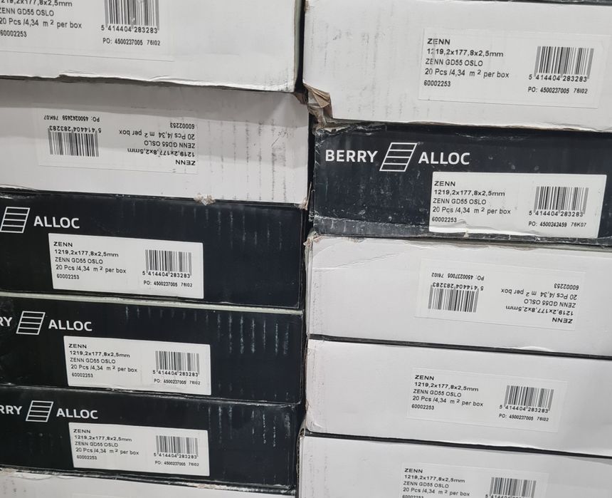 Panele Berry Alloc  Zenn Gluedown model Oslo  / nowe