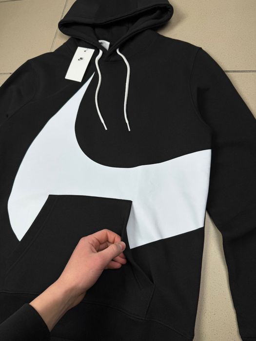 Оригинал Кофта Nike Big Swoosh худи найк биг свуш