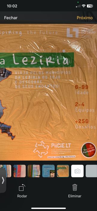 Jogo de tabuleiro- Rota da leziria