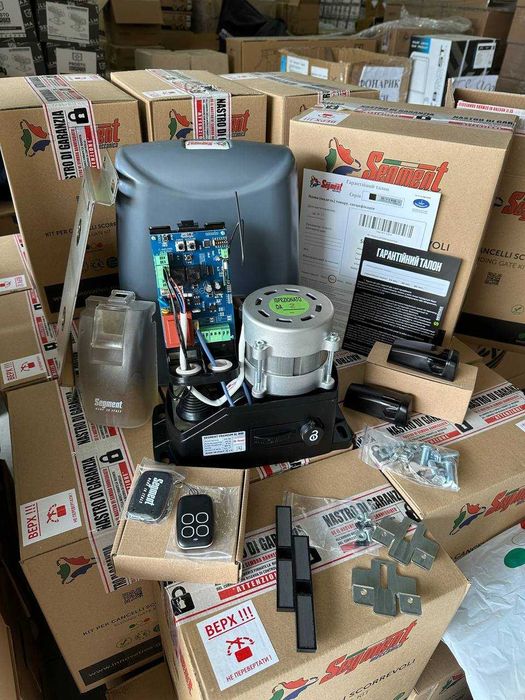 Автоматика на Відкатні | Розсувні ворота Ротеллі на 1100 кг | Откатные