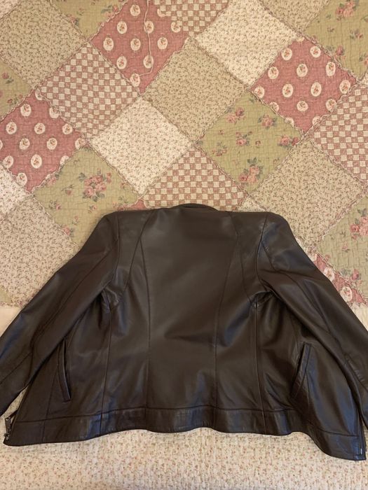 Куртка кожаная, S