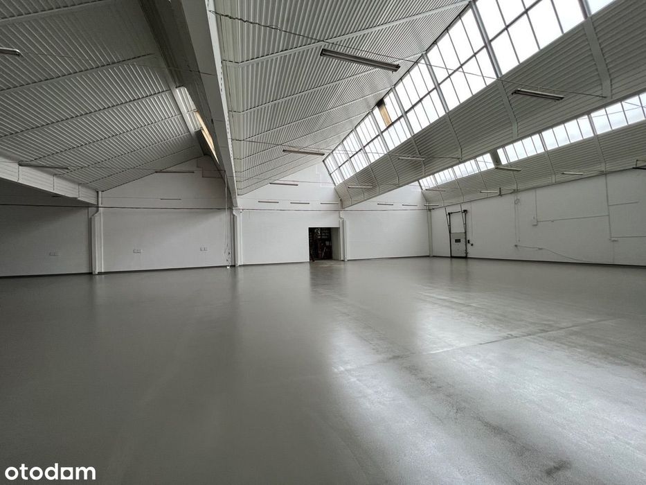 Hala produkcyjna / magazyn wysoki skład  1175 m2 przy Galerii Jur.