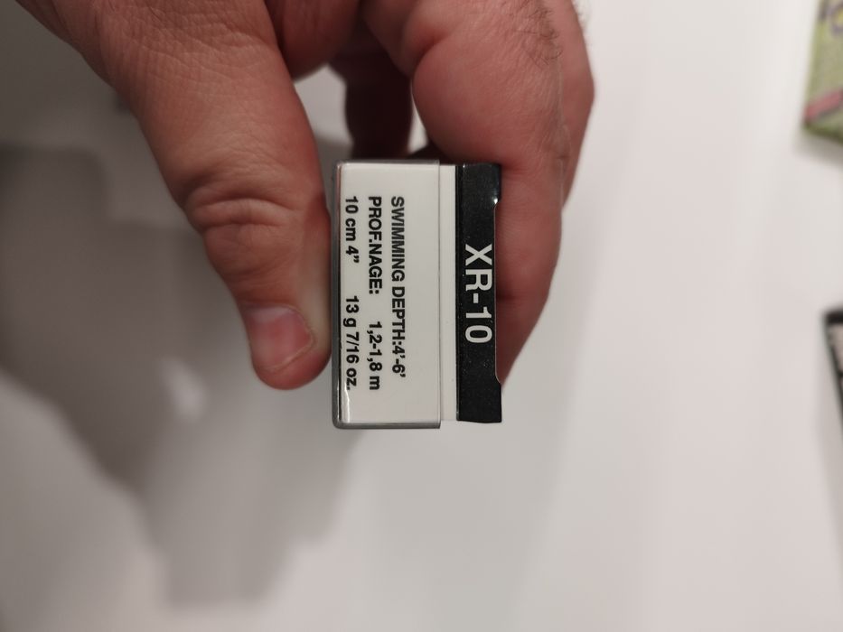 3 x Rapala xr-10 hot steel