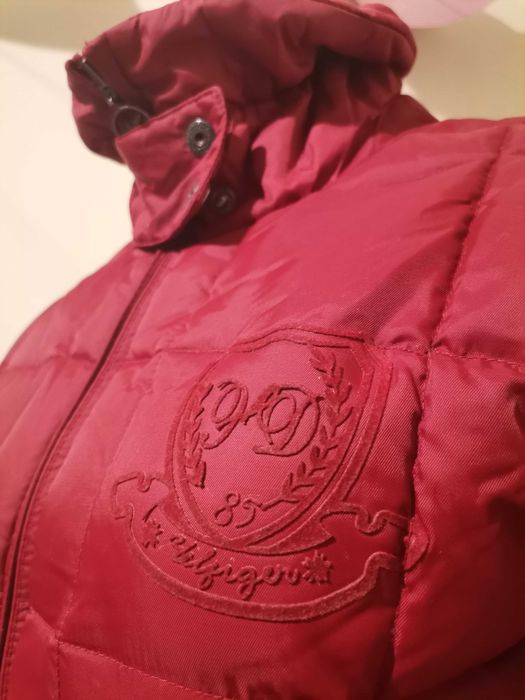 Tommy Hilfiger roz M damska kurtka puchowa, pikowana