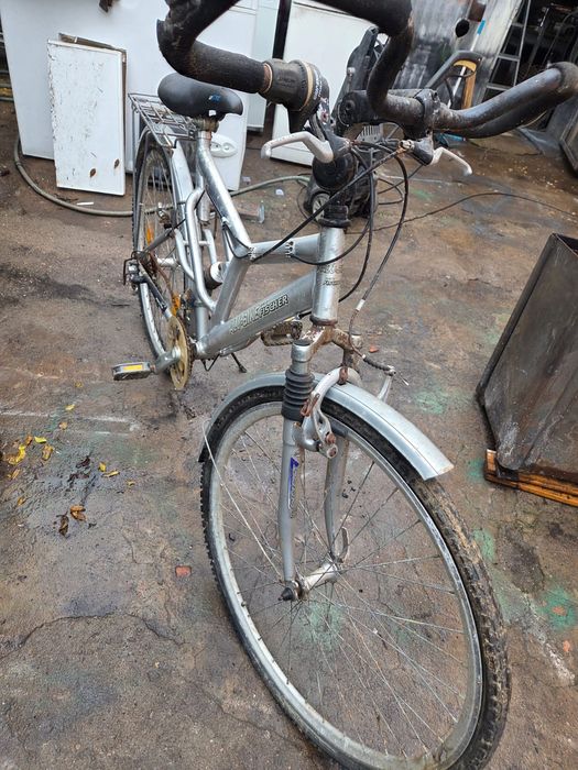 Bicicleta em alumínio