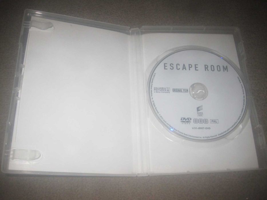 DVD "Escape Room" com Logan Miller/Raro!
