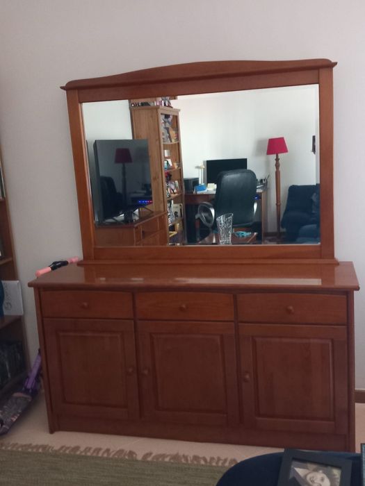 Moveis de Sala Madeira cor pinho