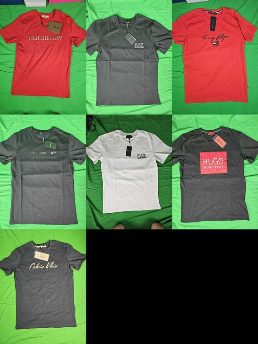 Koszulka męska calvin klein t-shirt burberry hugo boss ea7 nowość