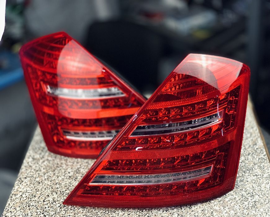 Стопы Мерседес W221 Рестайлинг Стоп Задние Фонари Запчасти Розборка
