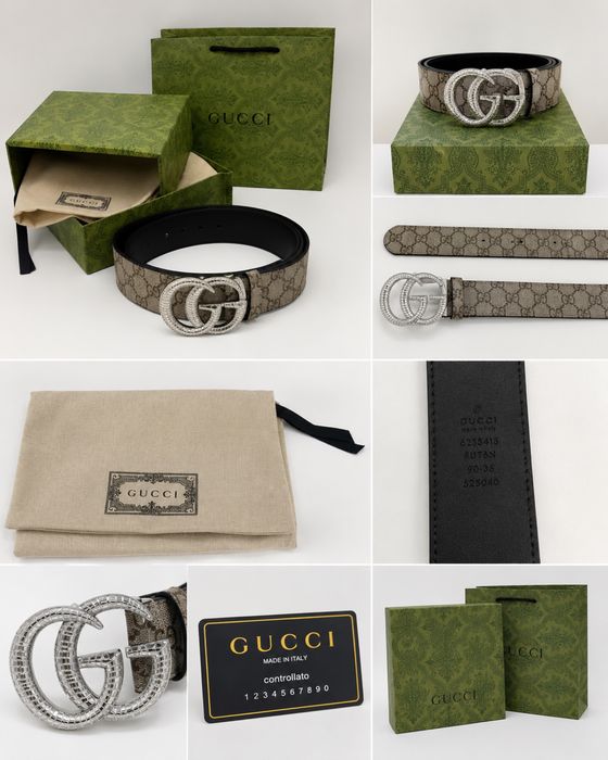Cinto Gucci GG Supreme Original