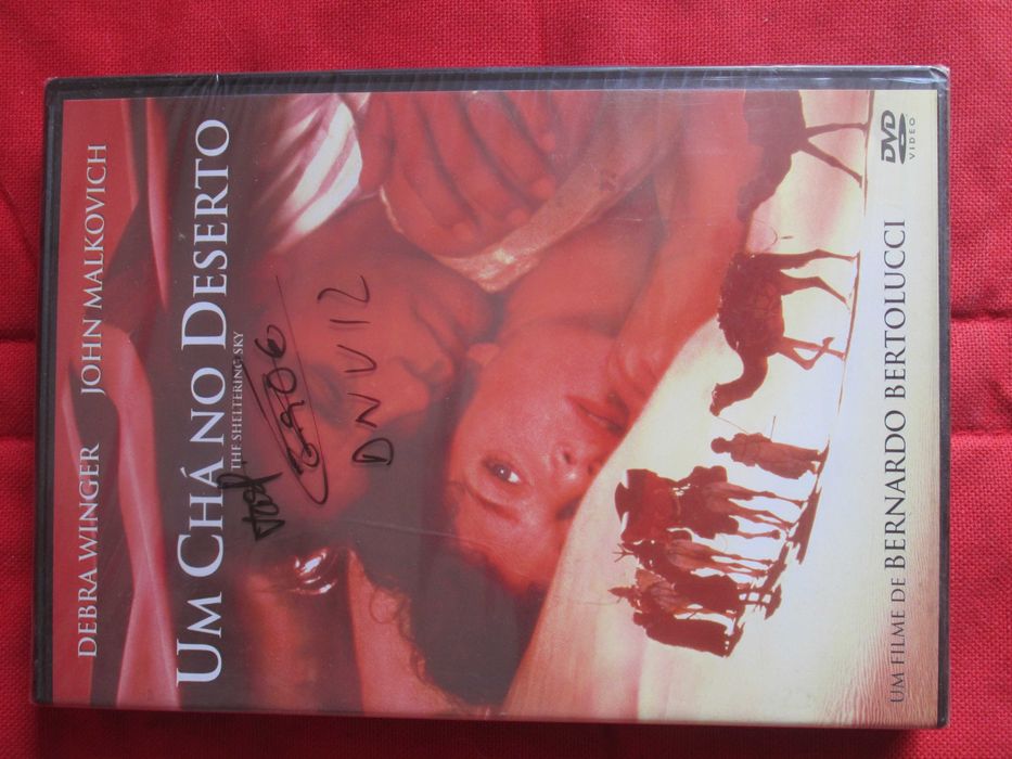 DVD Um Chá no Deserto, Bernardo Bertolucci, J. Malkovich, Debra Winger