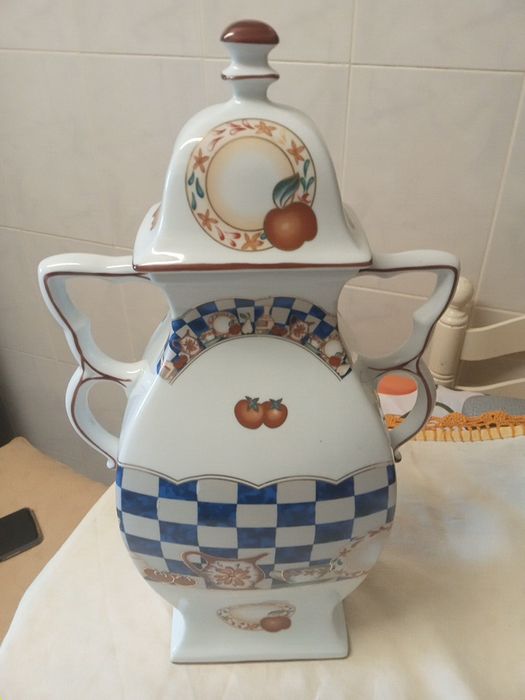 Jarra decorativa _ limoges