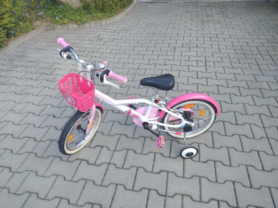Rowery Btwin Decathlon 16 cali Bliźniaczki