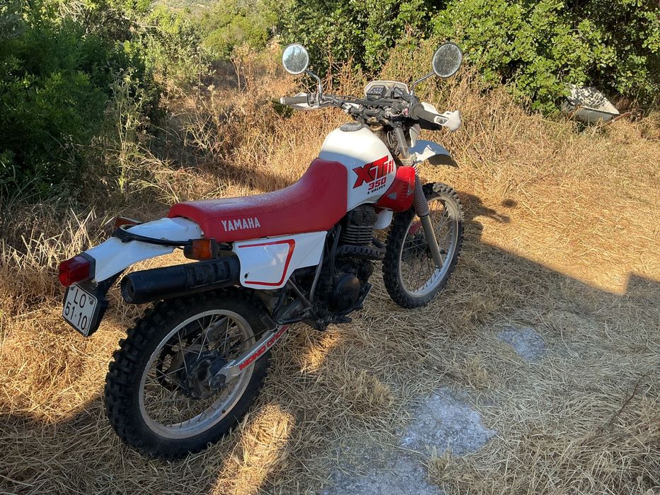 Yamaha XT 350 / Moto Clássica Trail - Estrada