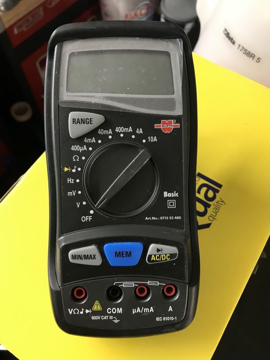 Multimetr wurth jak nowy