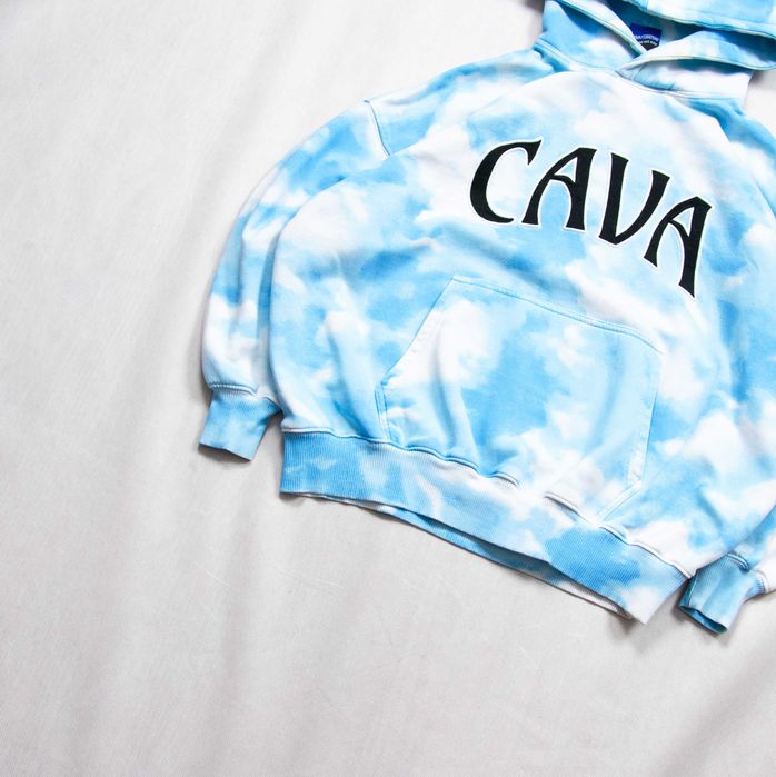 Cava Company Big Skate boxy bluza z kapturem S mega szeroka
