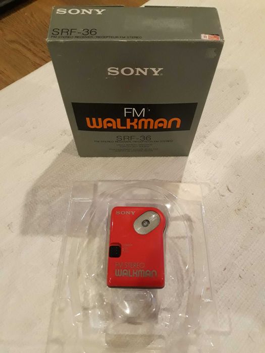 Walkman Sony SRF-36 - com caixa original