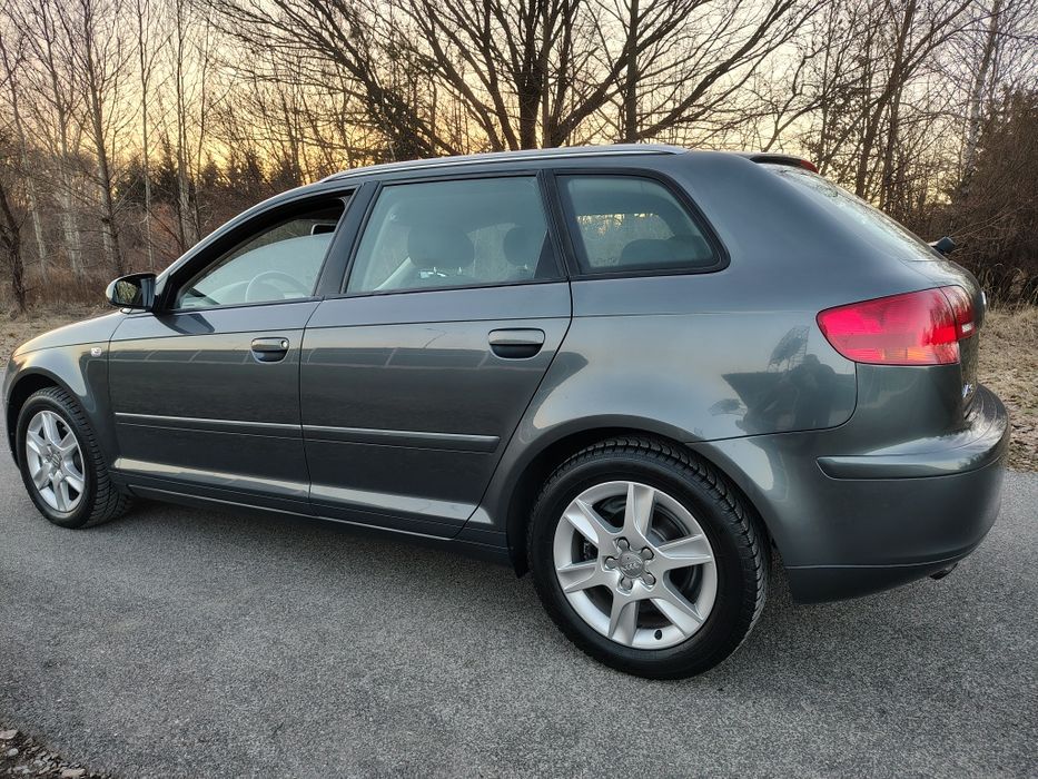 Audi A3 8P 1.9Tdi BKC Sportback Przebieg 265 tys!!! Bez Korozji!