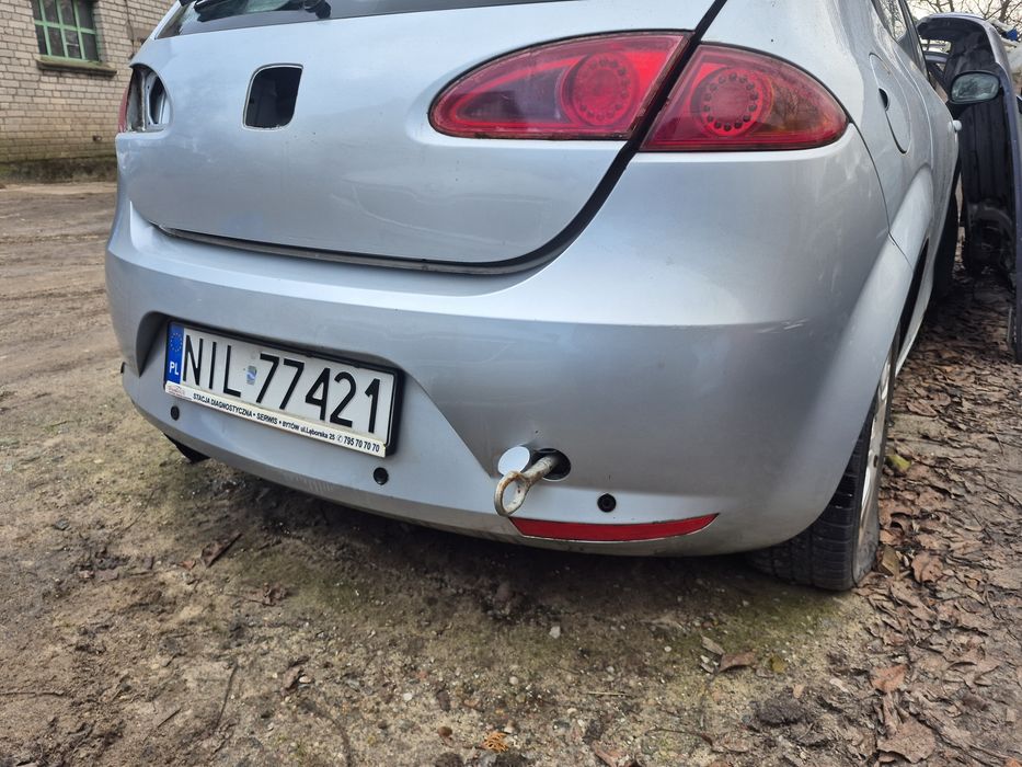 Zderzak tył tylny seat leon II ls7y