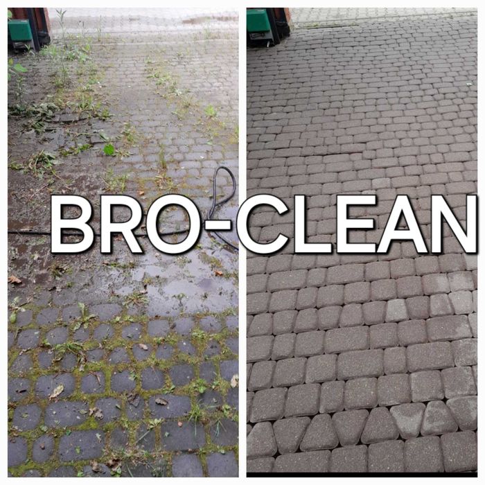 Mycie kostki brukowej,elewacji,płotów,tarasów...