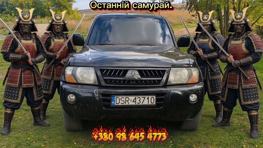 Mitsubishi Pajero Wagon 3.2 DI-D 2004, чорний, обслугований