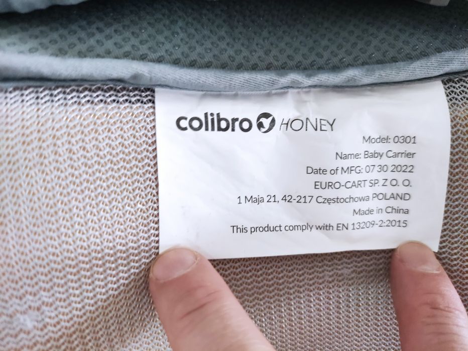 Nosiło Colibro Honey Sky