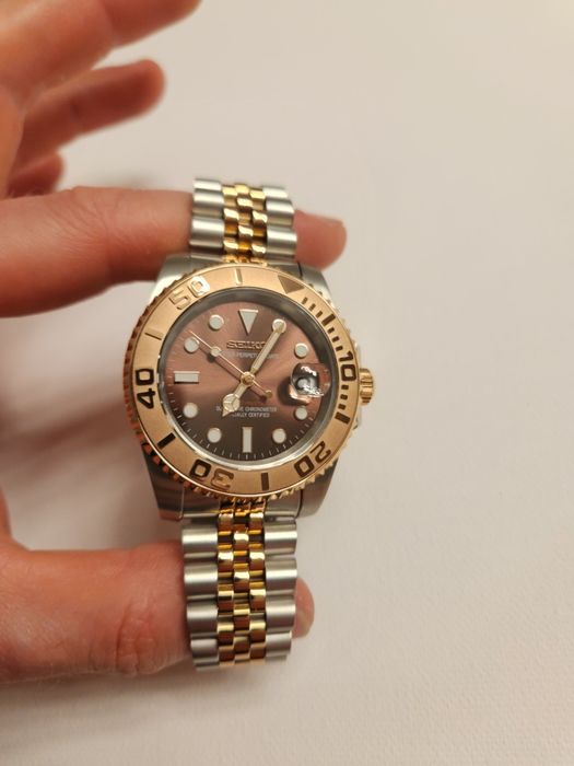 Zegarek Seiko mod na mechanizmie NH35