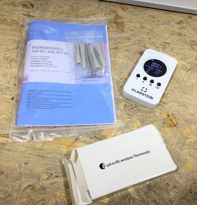 Інфрачервоний обігрівач Klarsteinз Німеччини Инфракрасный обогреватель