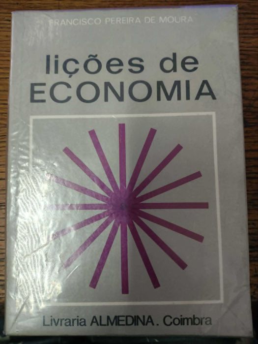 livro "Lições de Economia" de Francisco Pereira de Moura
