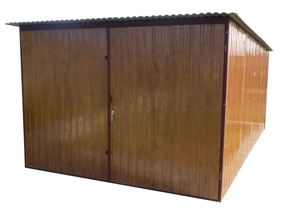 Garaż Blaszany WZMOCNIONY Blaszak na budowę Brama Garaż na wymiar !!!