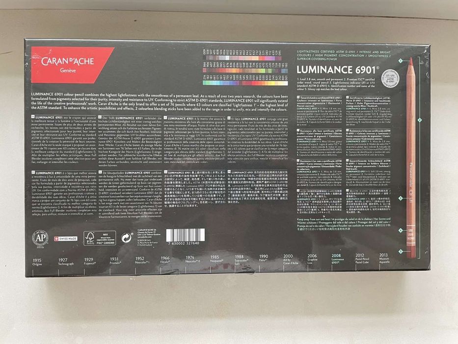 Набор карандашей  76 Luminance 6901 +2Full Blender Caran d’Ache