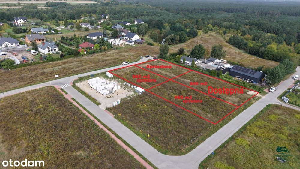 Atrakcyjne działki Łazieniec Aleksandrów Kujawski