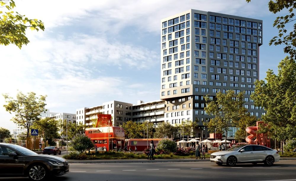 Продаж 1 кім квартира 47,27 м2 ЖК Big Ben, м. Львів