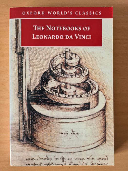 Livro "The Notebooks of Leonardo da Vinci"